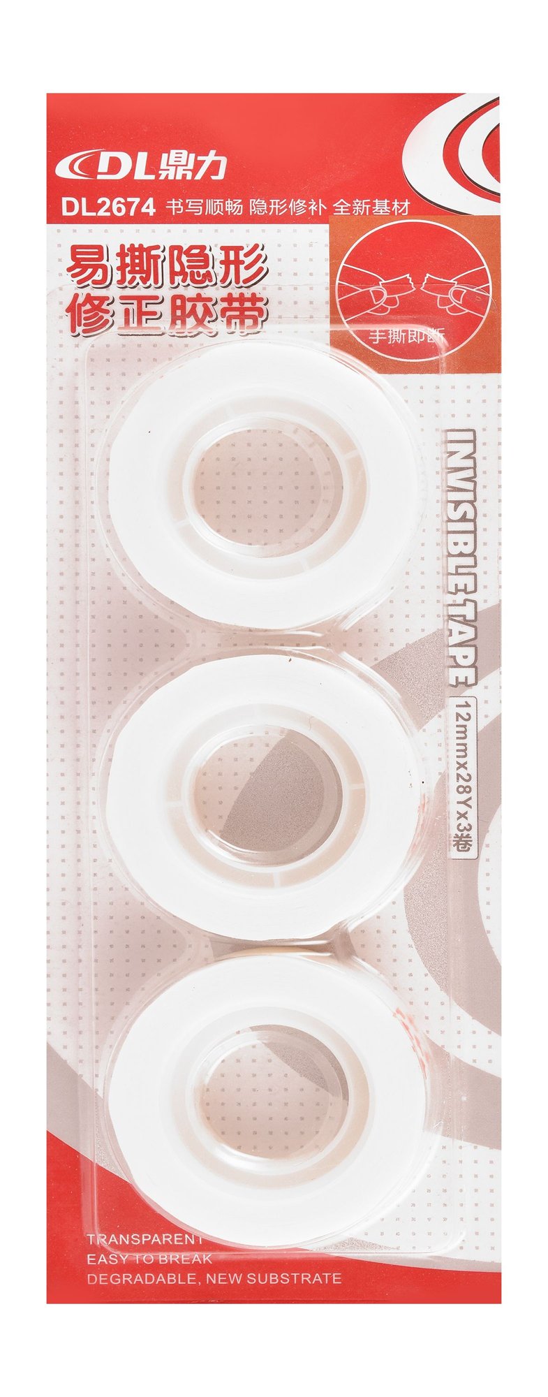 DL Invisible Tapes – 12mmx28yd