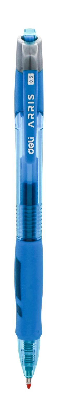 Deli Retractable Ballpoint Pen 0.5 mm – Assorted Colors