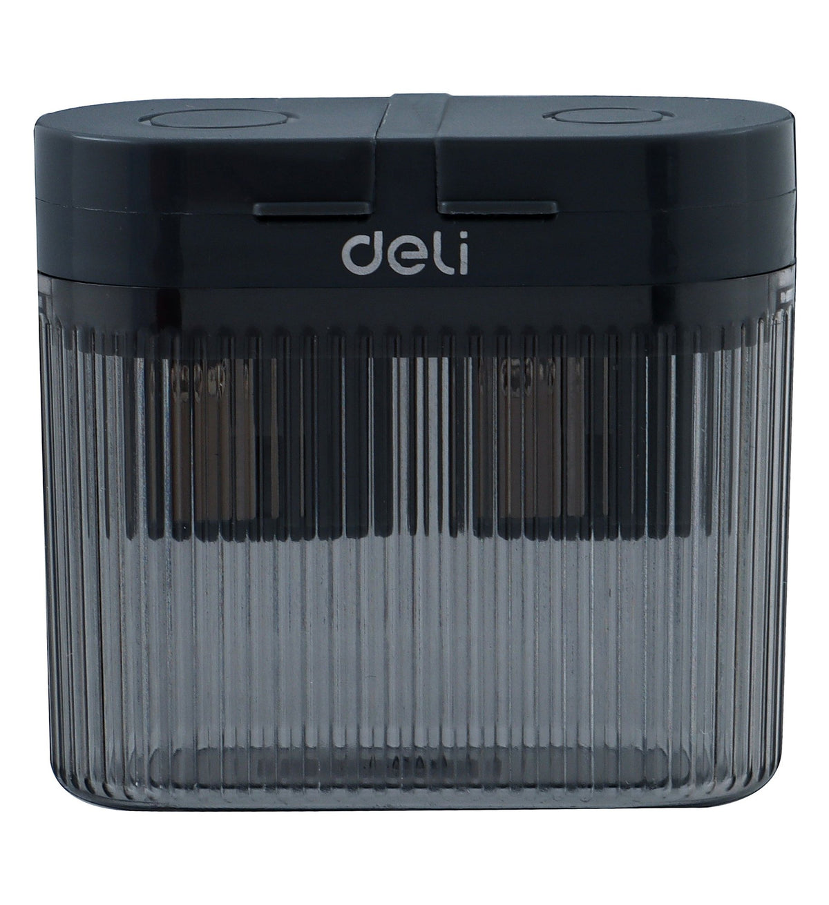 Deli Blue 2 Hole Pencil Sharpener