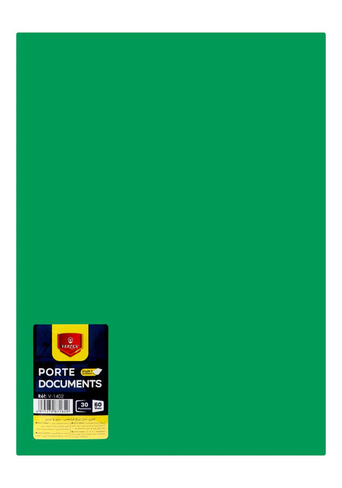 Vertex Display Book – 30 Pockets, 6 Colors