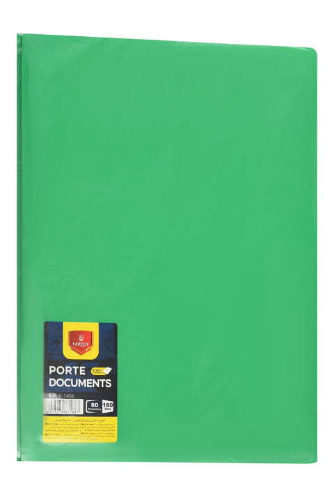 Vertex Display Book – 80 Pockets, 6 Colors, V-1406