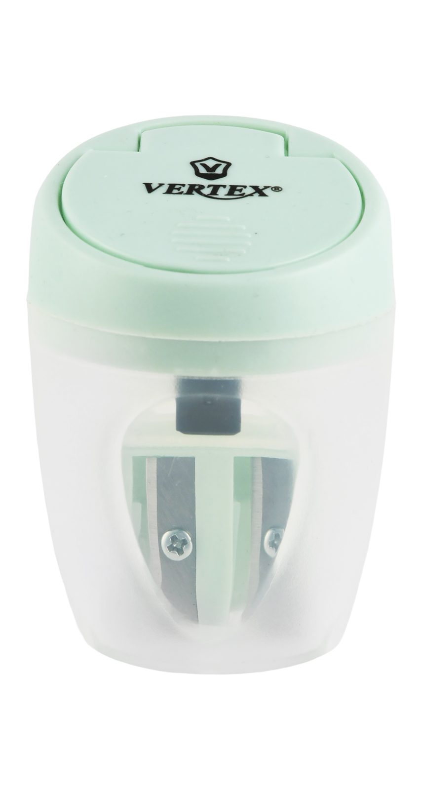 Vertex 2-Hole Barrel Sharpener with Soft Cap