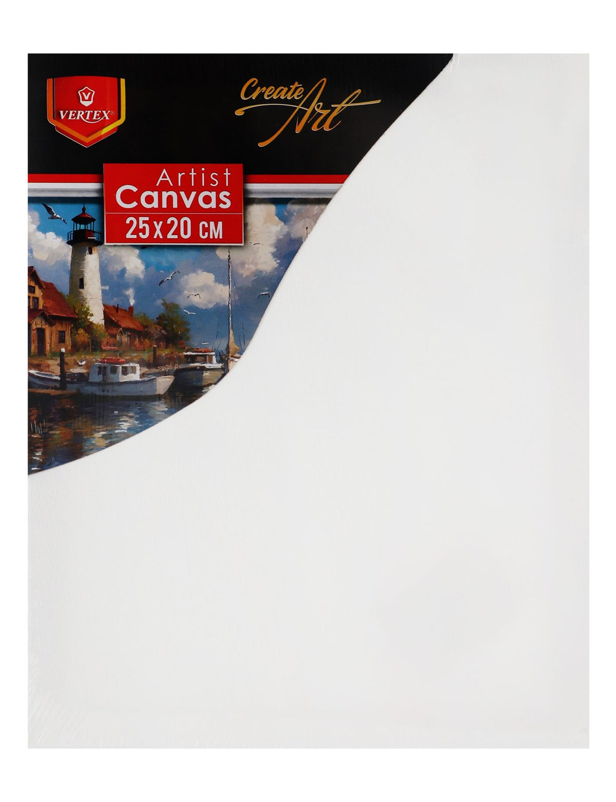 Vertex Stretched Canvas 20 × 25 cm – 280 gsm