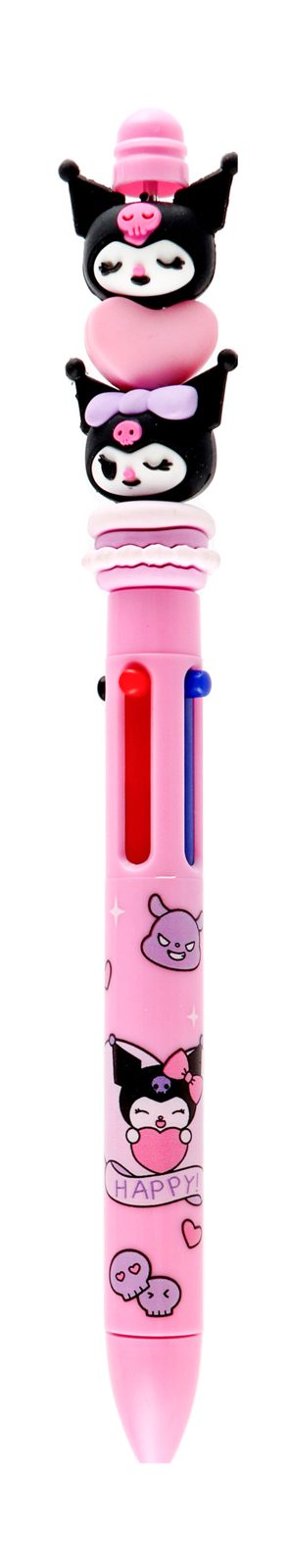 4-Color Pen with Toy Topper
