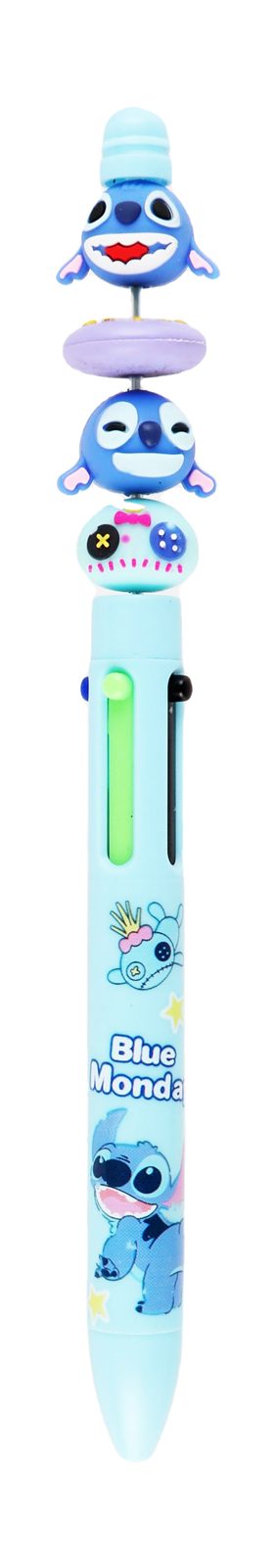 4-Color Pen with Toy Topper