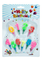 Jumbo Lux Dotted Numbers Wax Crayons / Wax with Toy