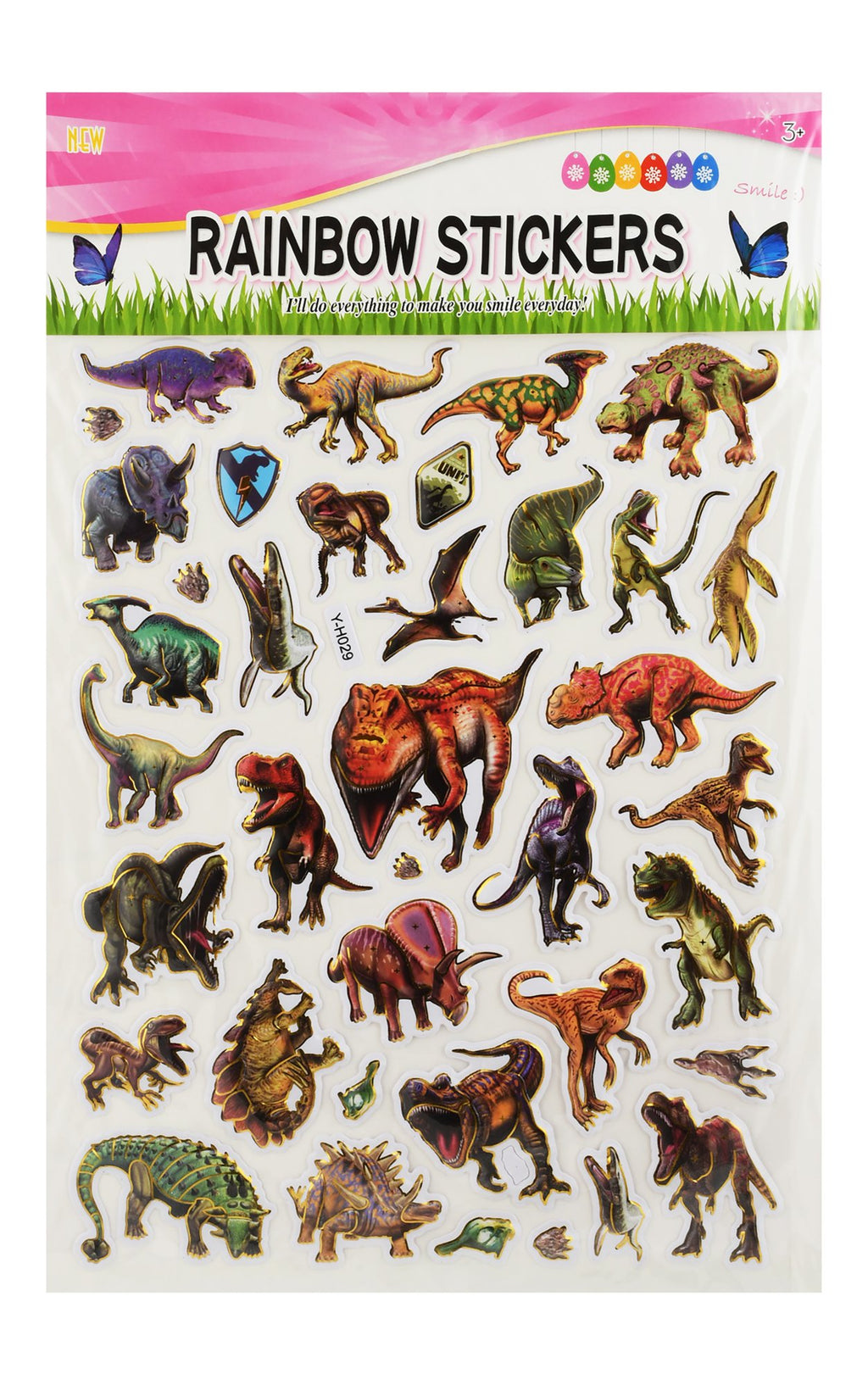 Rainbow Stickers 3D Assorted Avengers Shaped Stickers