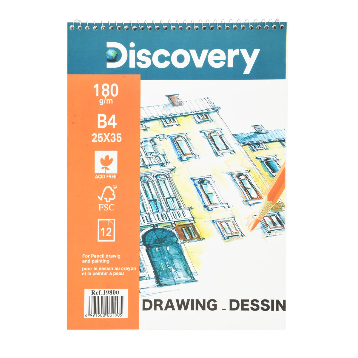 Discovery Drawing Pad 25 × 35 cm – 180 g
