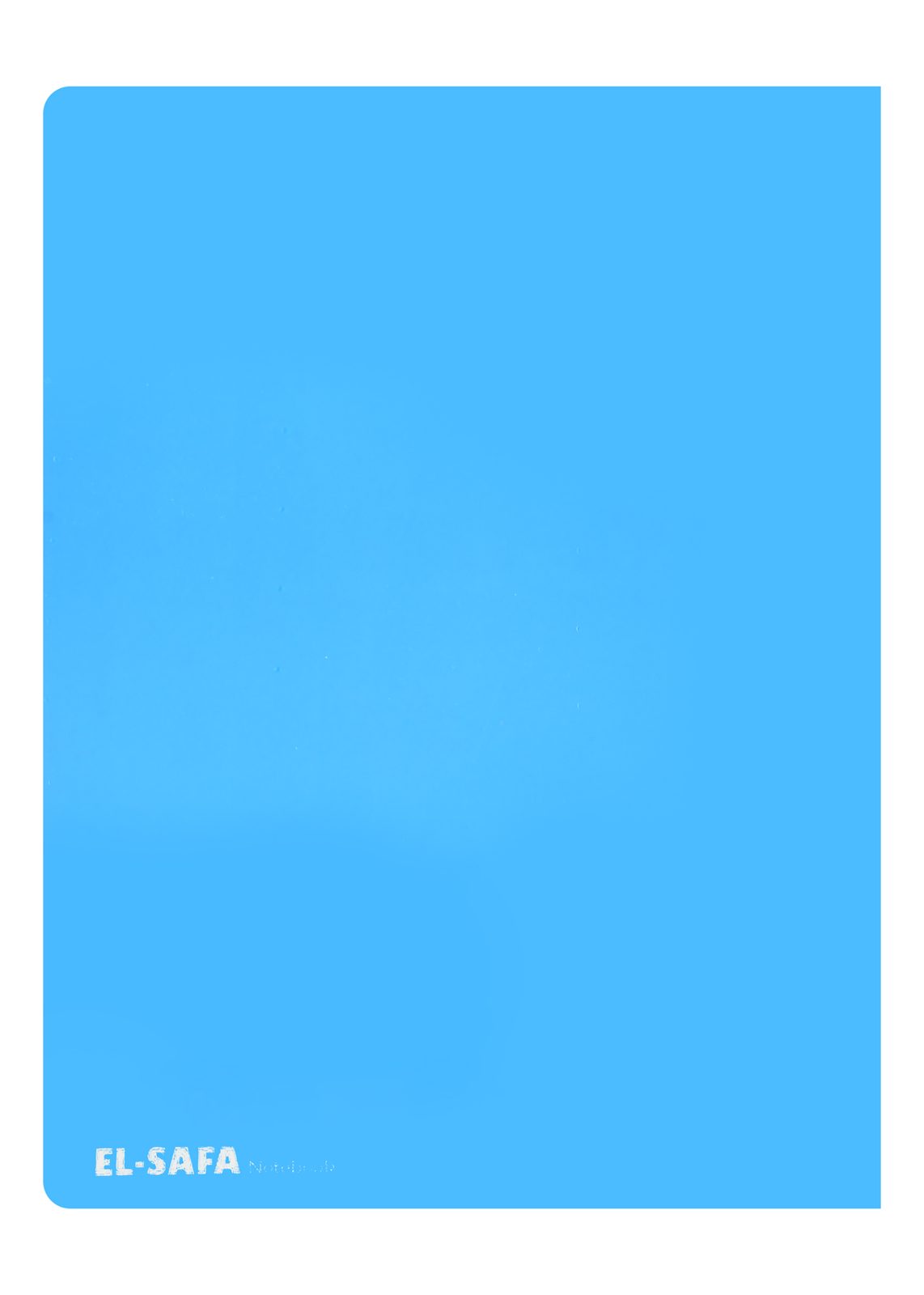 Al-Safa Stapled Ruled Notebook – 80 Sheets, Assorted Colors