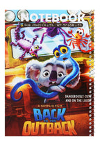 Spider-Man A4 Red & Blue Spiral Single Lined Notebook – 80 Sheets