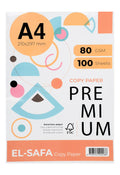 Al-Safa Colored Copy Paper 80 gsm – 100 Sheets