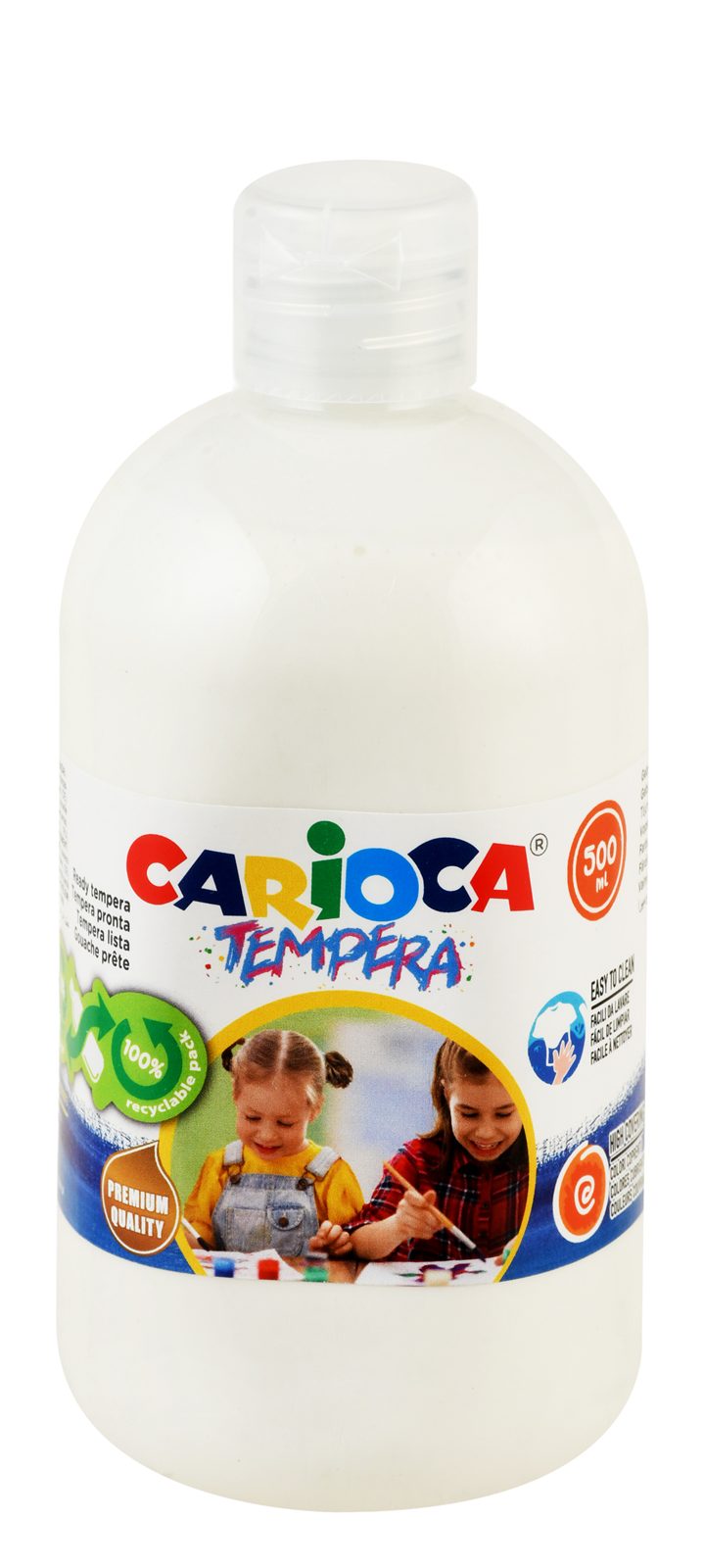 Carioca Gouache Paint Jar 500 ml – White