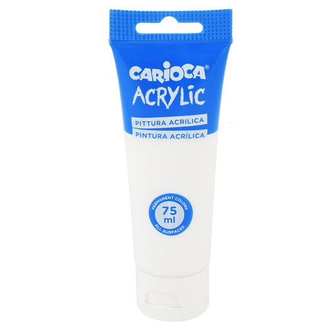 Carioca Acrylic Paint 75 ml – White