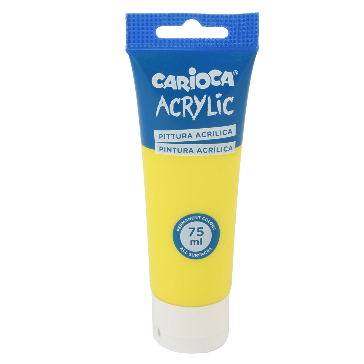 Carioca Acrylic Paint 75 ml – Yellow