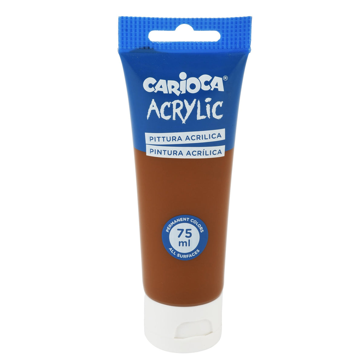 Carioca Acrylic Paint 75 ml – Brown
