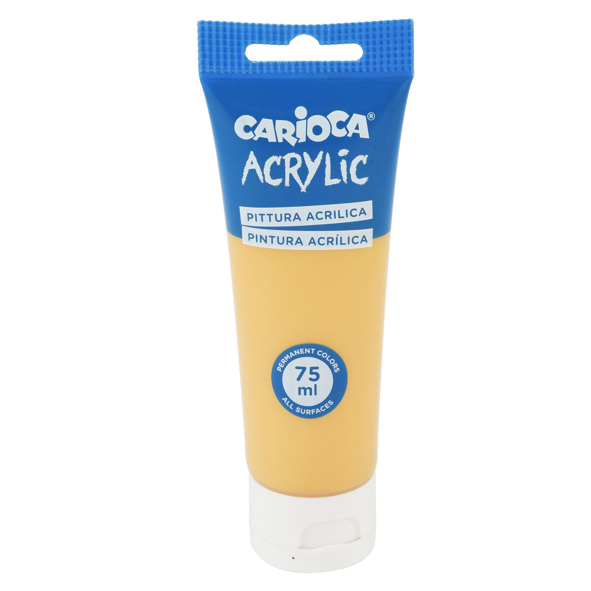 Carioca Acrylic Paint 75 ml – Mustard Yellow