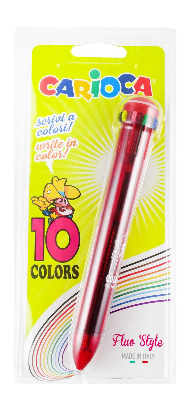 Carioca 10-Color Pen