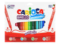 Carioca Italian Felt-Tip Markers – 24 Colors