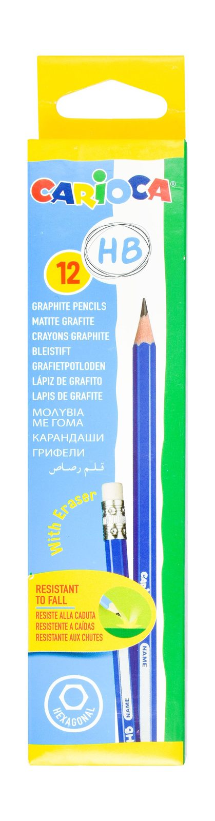 Carioca Pencil HB with Eraser