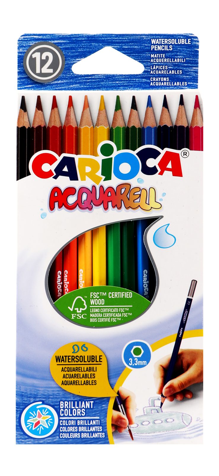 Staedtler Watercolor Pencils – 12 Colors