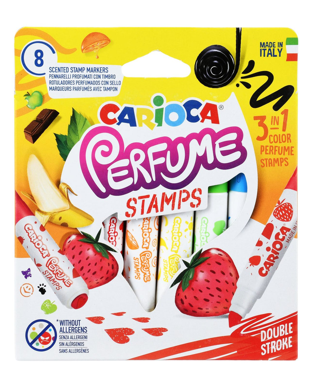 Carioca Stamp Markers – 8 Colors