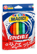 Carioca Magic Markers – 9 Colors + Eraser Pen