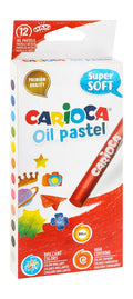 Carioca Oil Pastels – 12 Colors