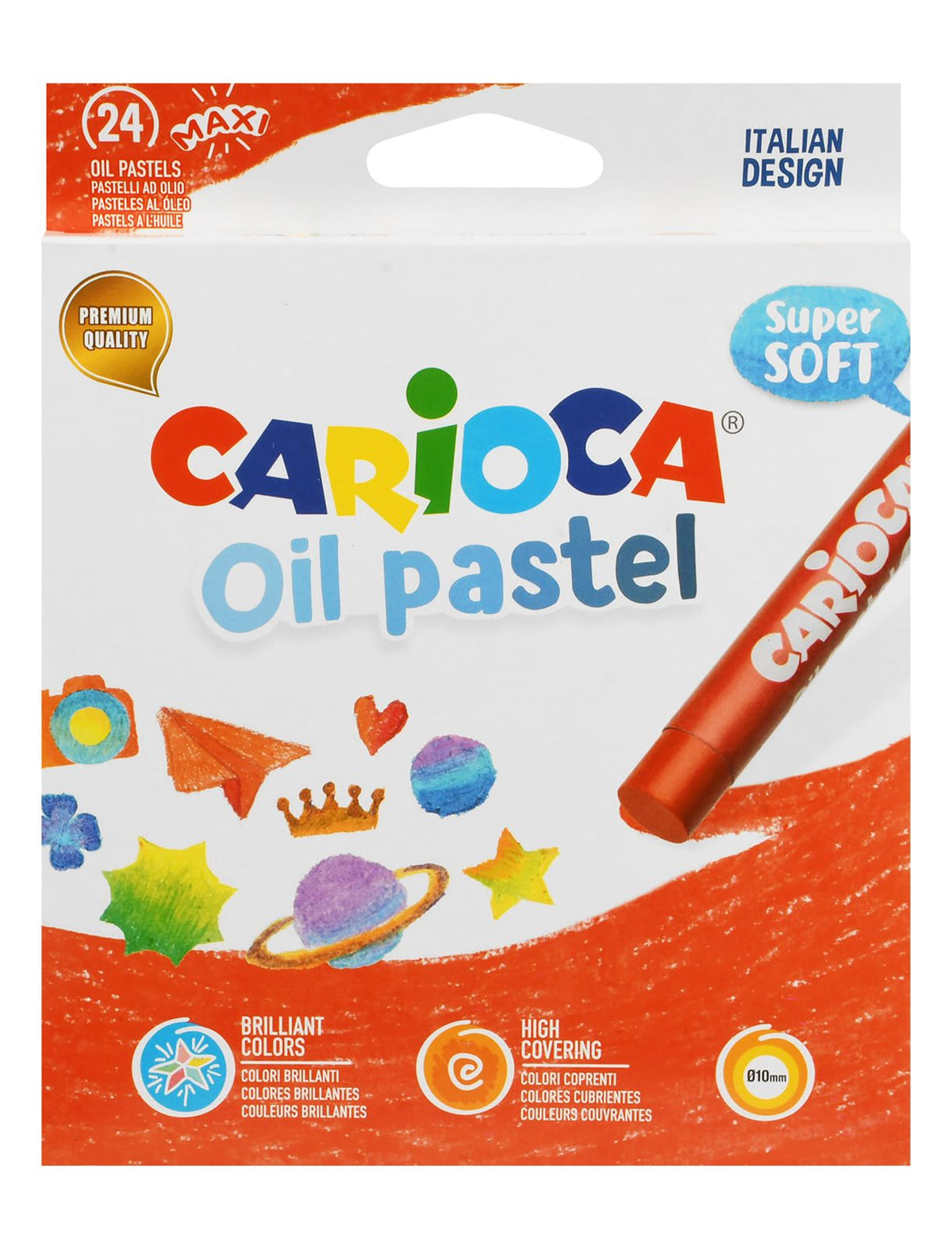Carioca Oil Pastels – 24 Colors