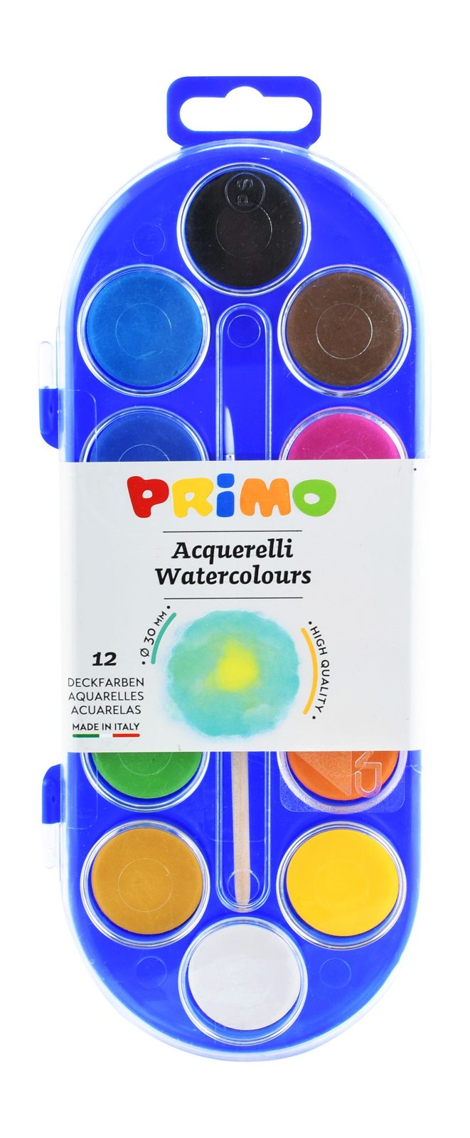 Watercolor Paints – 12 Colors