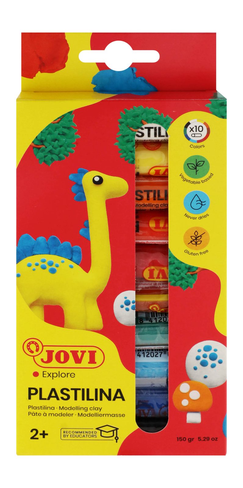 Jovi Plasticine – 10 Pieces