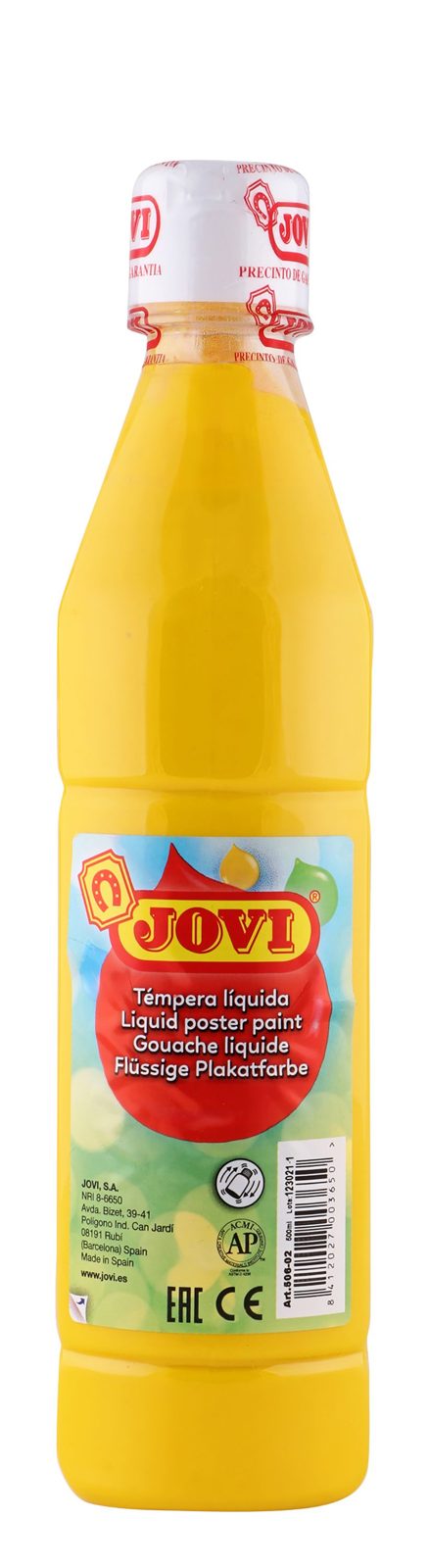 Jovi Liquid Gouache 500 ml – Yellow, No. 2