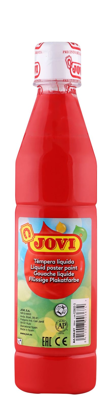 Jovi Liquid Gouache 500 ml – Red, No. 3