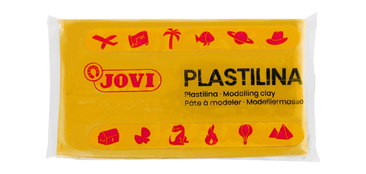 Jovi Plasticine Bar 50 g – Golden Yellow, No. 7003