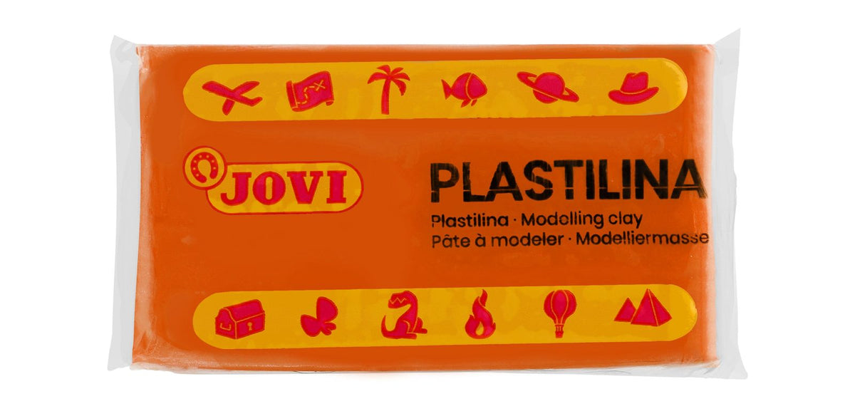 Jovi Plasticine Bar 50 g – Orange, No. 7004