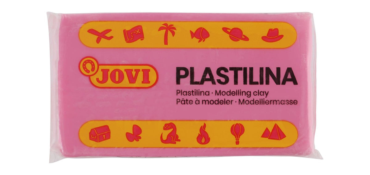 Jovi Plasticine Bar 50 g – Pink, No. 7007