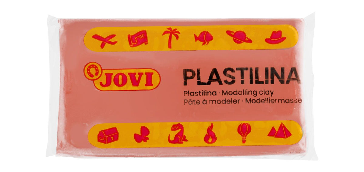 Jovi Plasticine Bar 50 g – Deep Pink, No. 7008