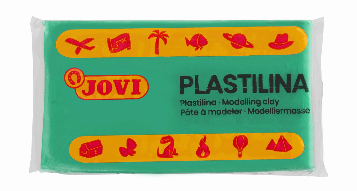 Jovi Plasticine Bar 50 g – Green, No. 7010