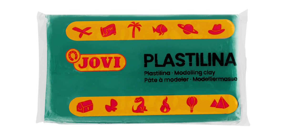 Jovi Plasticine Bar 50 g – Dark Green, No. 7011