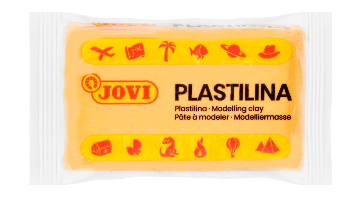 Jovi Plasticine Bar 50 g – Pastel Orange, No. 04