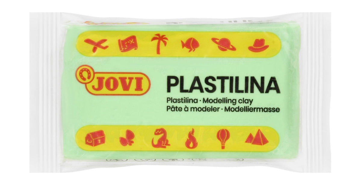 Jovi Plasticine Bar 50 g – Pastel Pistachio, No. 10