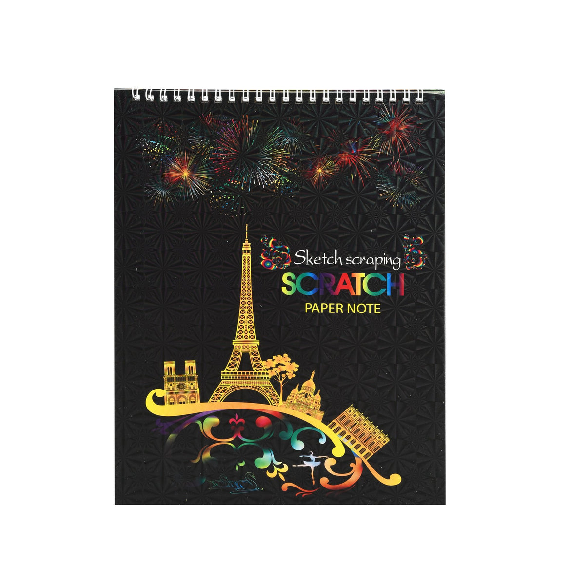 Scratch Art Sheets A4