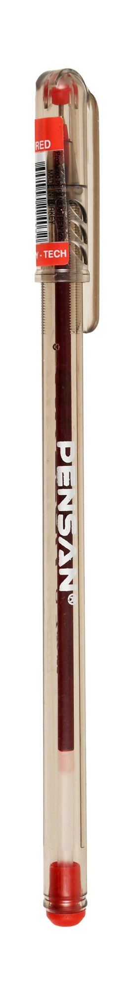 Pensan My-Tech 0.7mm Red Ink Ballpoint Pen
