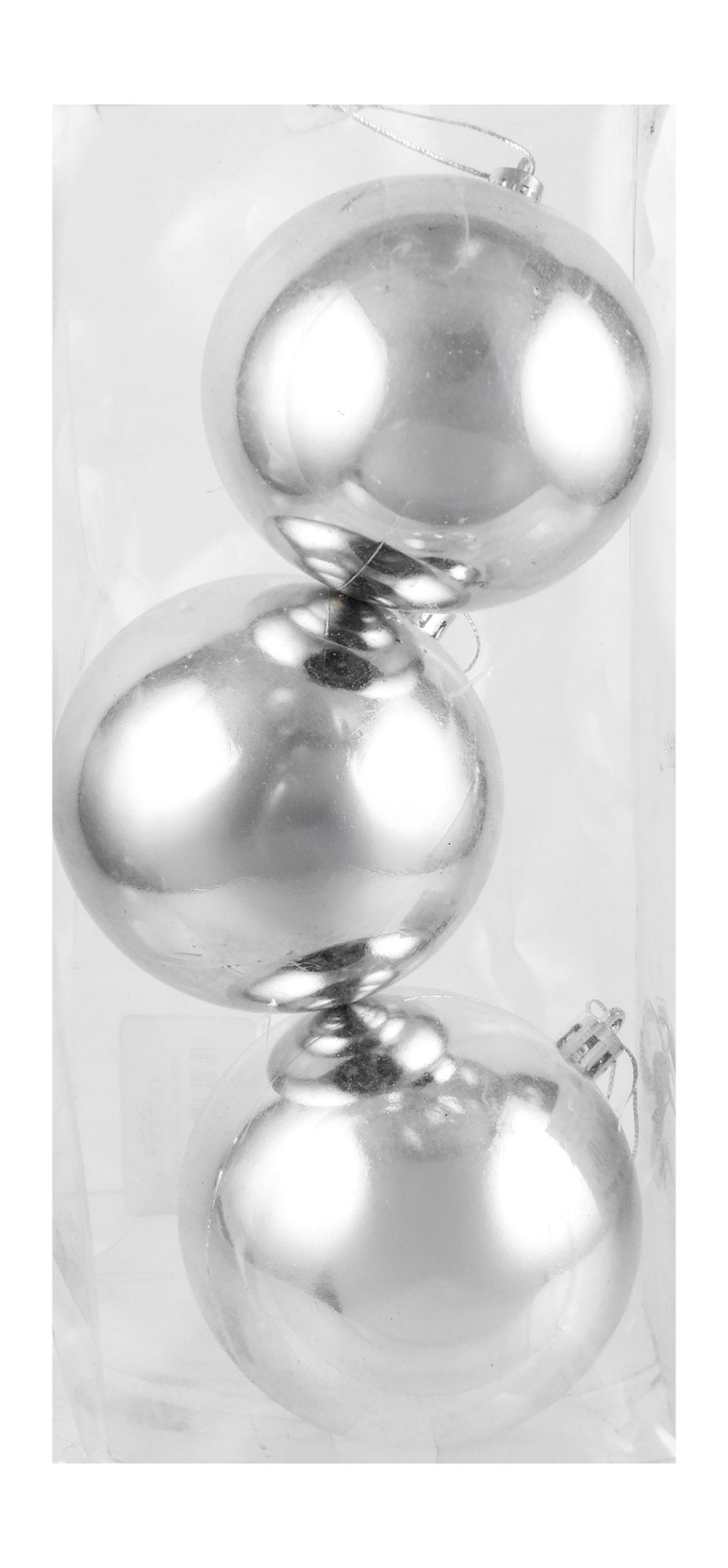 Christmas Tree Hanging Decoration Balls – 8 cm, 3 Pieces