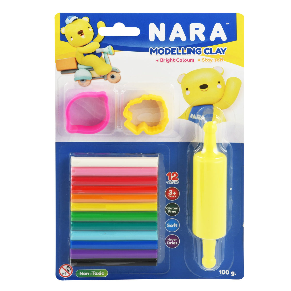 Nara Modelling Clay with Tools