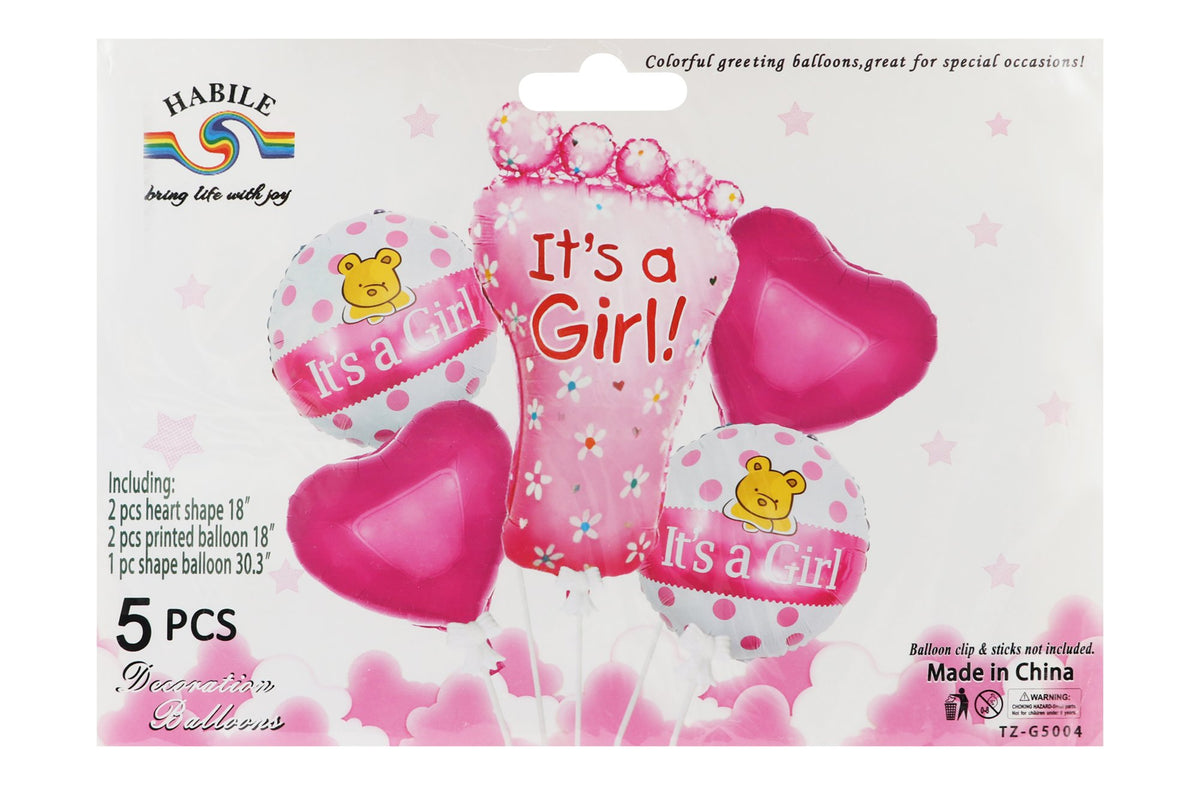 Habile It's a Boy Blue Balloon Set