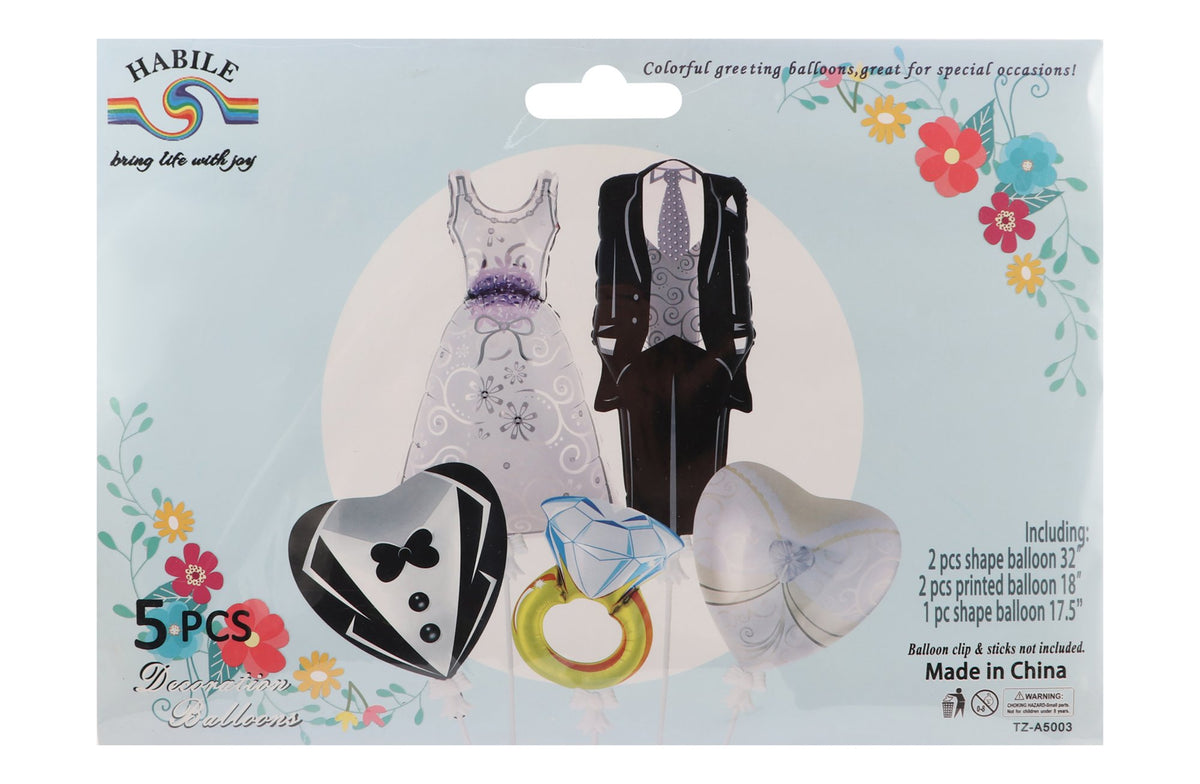 Habile It's a Boy Blue Balloon Set