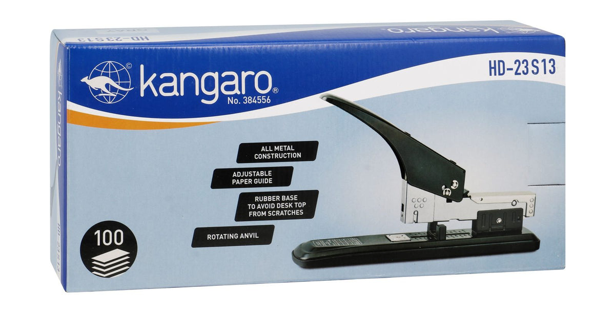 Kangaro Heavy-Duty Stapler HD-23S13 – 100 Sheets