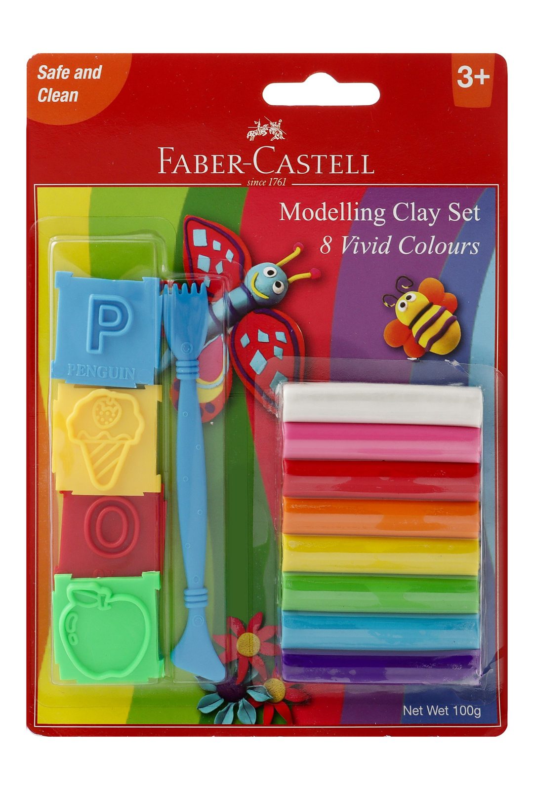 Modeling Clay 8 Colors + Tools