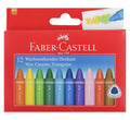 Faber-Castell Assorted Triangular Wax Crayons