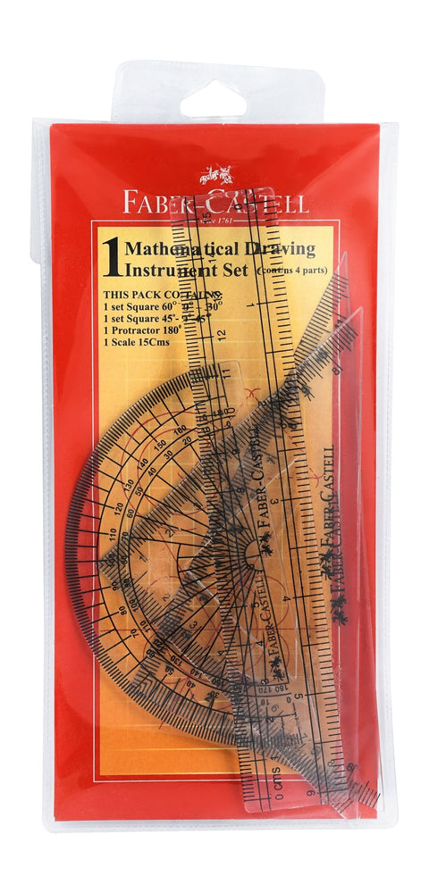 Faber-Castell Mathematical Drawing Instrument Set